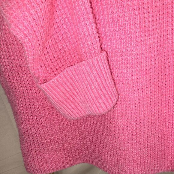 Talbots Textured Stitch Cuff Sleeve Sweater Size Medium Petite. - Picture 3 of 3